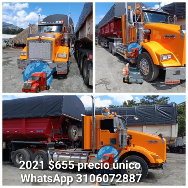 KENWORTH T800 2021 CABEZOTE