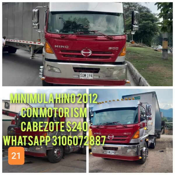 Patineta Hino 500 2012 CABEZOTE