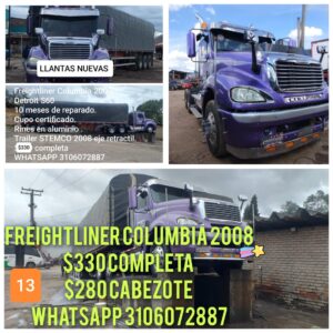 Tracto Camiones	Freightliner Columbia	2008