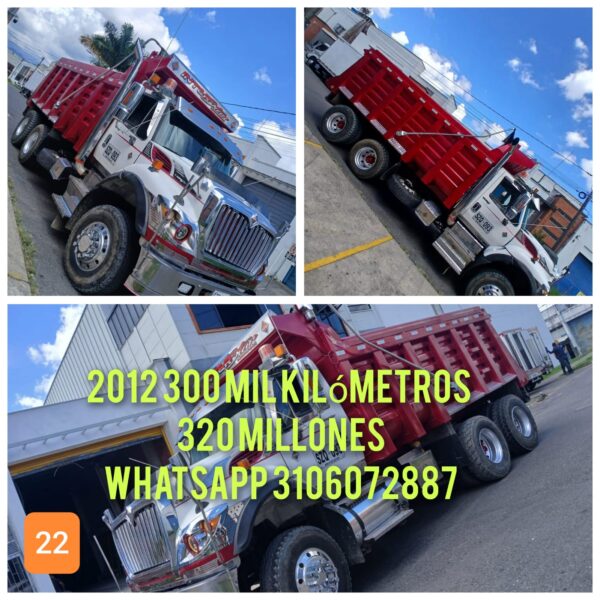 Volquetas	Internacional	2012	300 K